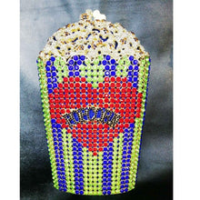 Load image into Gallery viewer, Crystal POPcorn Clutch