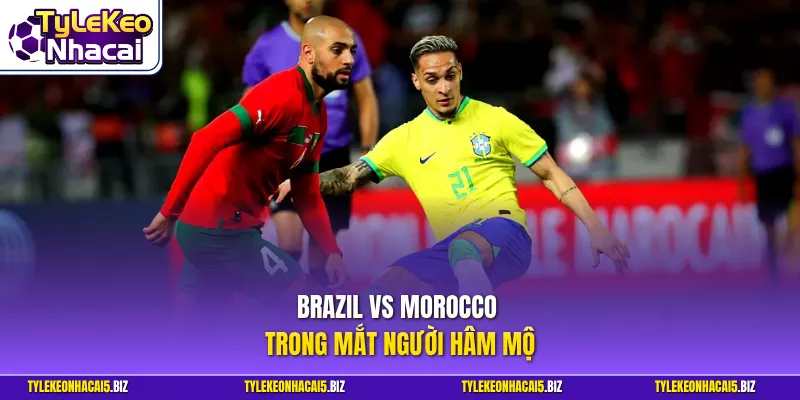 Brazil vs Morocco trong mắt người hâm mộ